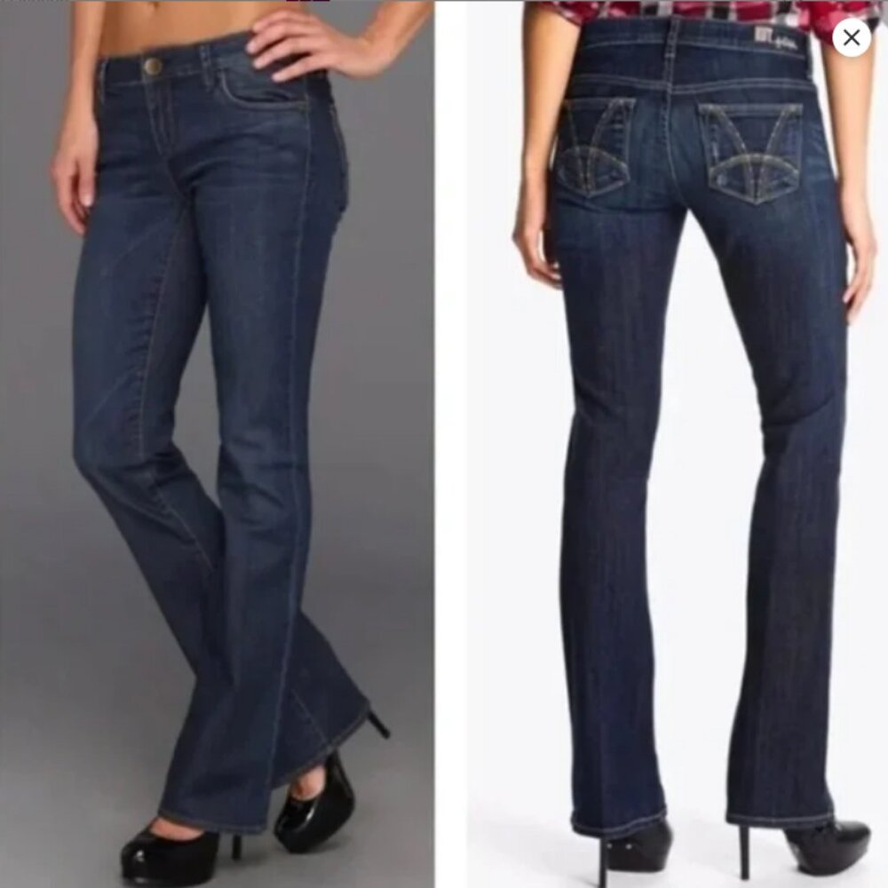 Kut From the Kloth Women's Size 14 Farrah Baby Bootcut Jeans